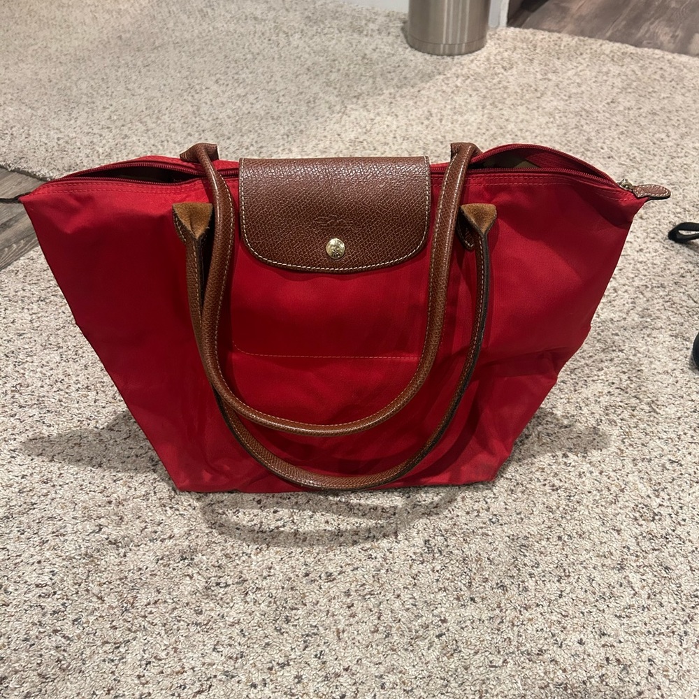 Longchamp Le Pliage Large, Red